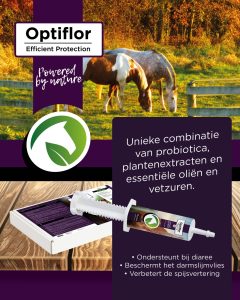 OptiFlor, bij diarree bij paarden