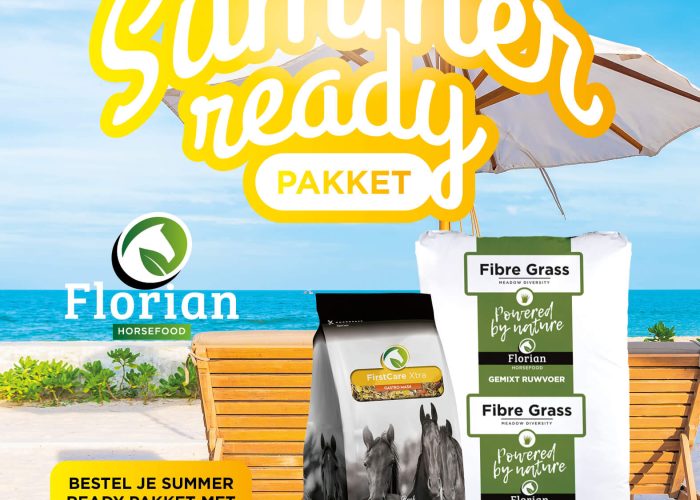 Ruwvoer en gezonde paardenvoeding voor de zomer